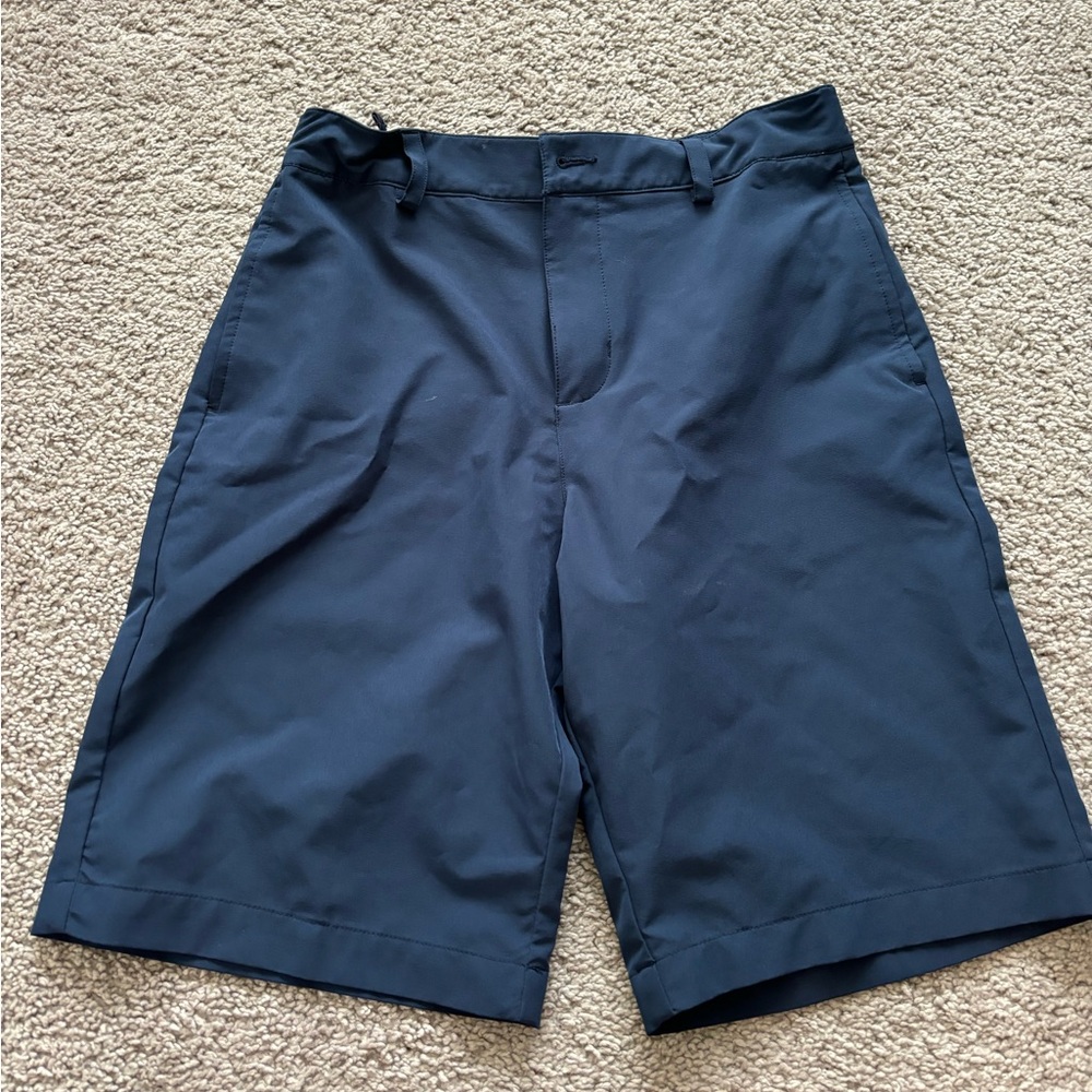 Navy Golf Shorts Youth L